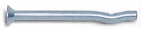 Flat Head Grade 8.2 Carbon Steel Spike® Anchor