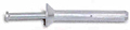 Flat Head Zamac Nailin® - Carbon Steel Nail